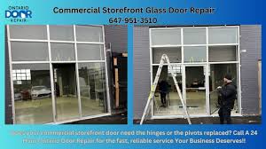 Commercial Front Glass Door Repair