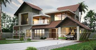 Sweet Modern Kerala Home Design