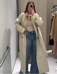 Zara Bnwt 2025 Light Beige Trench Coat