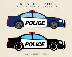 Police Car Svg Commercial Use Svg