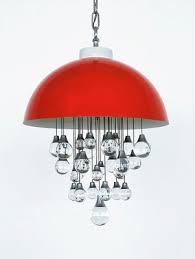 Space Age Jelly Fish Pendant Light