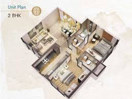 Buy 2 Bhk 684 Sqft Apartment Flat In