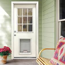 Clear Fiberglass Prehung Front Door