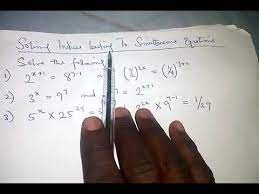 Simultaneous Equations