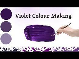 How To Make Violet Colour Violet