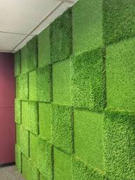 25mm Artificial Grass Wall Designing