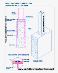 steel column to concrete column