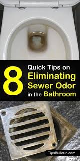 Sewer Smell In The Bathroom