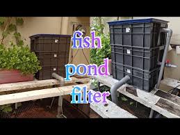 How To Make Diy Fish Pond Filter Very