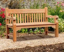 Banchory Solid Wood Teak Park Bench 1 5m