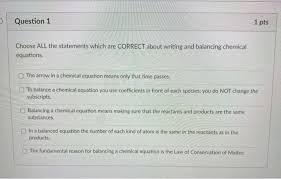 Chemical Equations