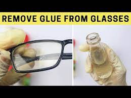 Gorilla Super Glue From Glasses Lenses