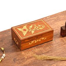 Wooden Jewelry Container Secret