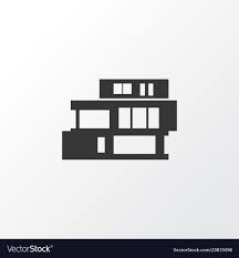 Modern House Icon Symbol Premium