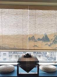 Roller Blinds Curtains Bamboo Blinds