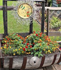 Planting My Horizontal Wooden Barrel