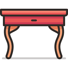 Table Stockio Lineal Color Icon