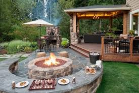 15 Most Stunning Paver Patio With Fire