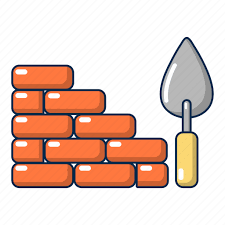 Brick Cartoon Construction Object