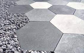 Hexagonal Shaped Porcelain Pavers For