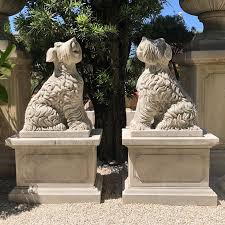 Schnauzer Dogs Dog Garden Statues Statue