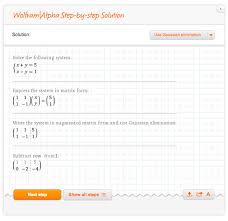 Solving Systems Of Linear Equations One