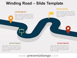 Winding Road For Powerpoint And Google