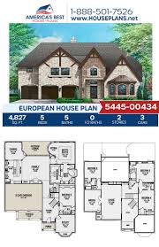 European House Plan 5445 00434