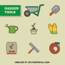 Garden Tools Pack Royalty Free Stock