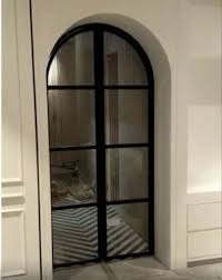 Pvd Coated Metal Glass Doors For Home