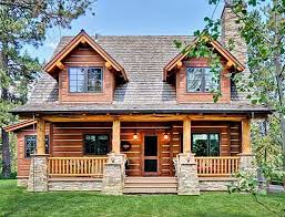 Enchanting Rustic Log Home Design Log