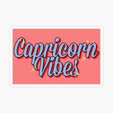 Capricorn Vibes Astrology Stickers By