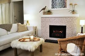 Diy Faux Fireplace With Mantel
