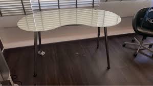 Kidney Shaped Table From Ikea Galant