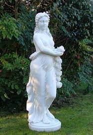 Enigma Iris Marble Resin Statue Garden