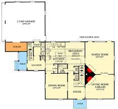 Saltbox Style Historical House Plan