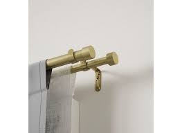 Curtain Rod Double Brass Nordic