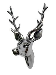 Metal Deer Head Aluminium Stag Wall