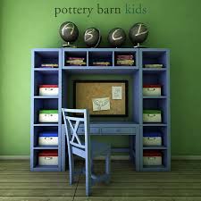 Potterybarn Preston Desk Storage Wall