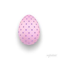 Easter Egg 3d Icon Pink Egg With Polka
