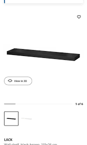 Ikea Lack Wall Shelf Furniture Home