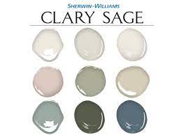 Clary Sage Palette Sherwin Williams