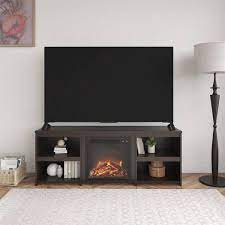 Electric Fireplace Tv Stand In Espresso