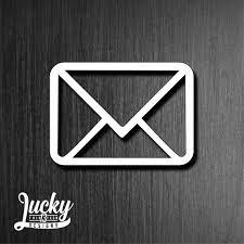 Mail Icon Vinyl Decal