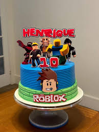 Cake Topper Roblox Birthday