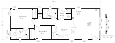 Baker 16 0 X 44 0 678 Sqft Home