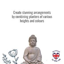 Brown Buddha Statue Taylor Made Planters