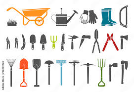 Set Of Various Gardening Items