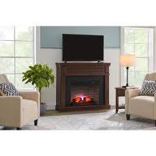 Grantley 50 In W Freestanding Electric Fireplace Mantel In Simply Brown