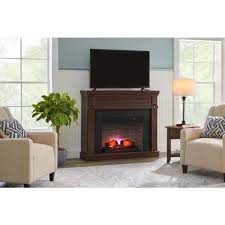 Freestanding Electric Fireplace Mantel